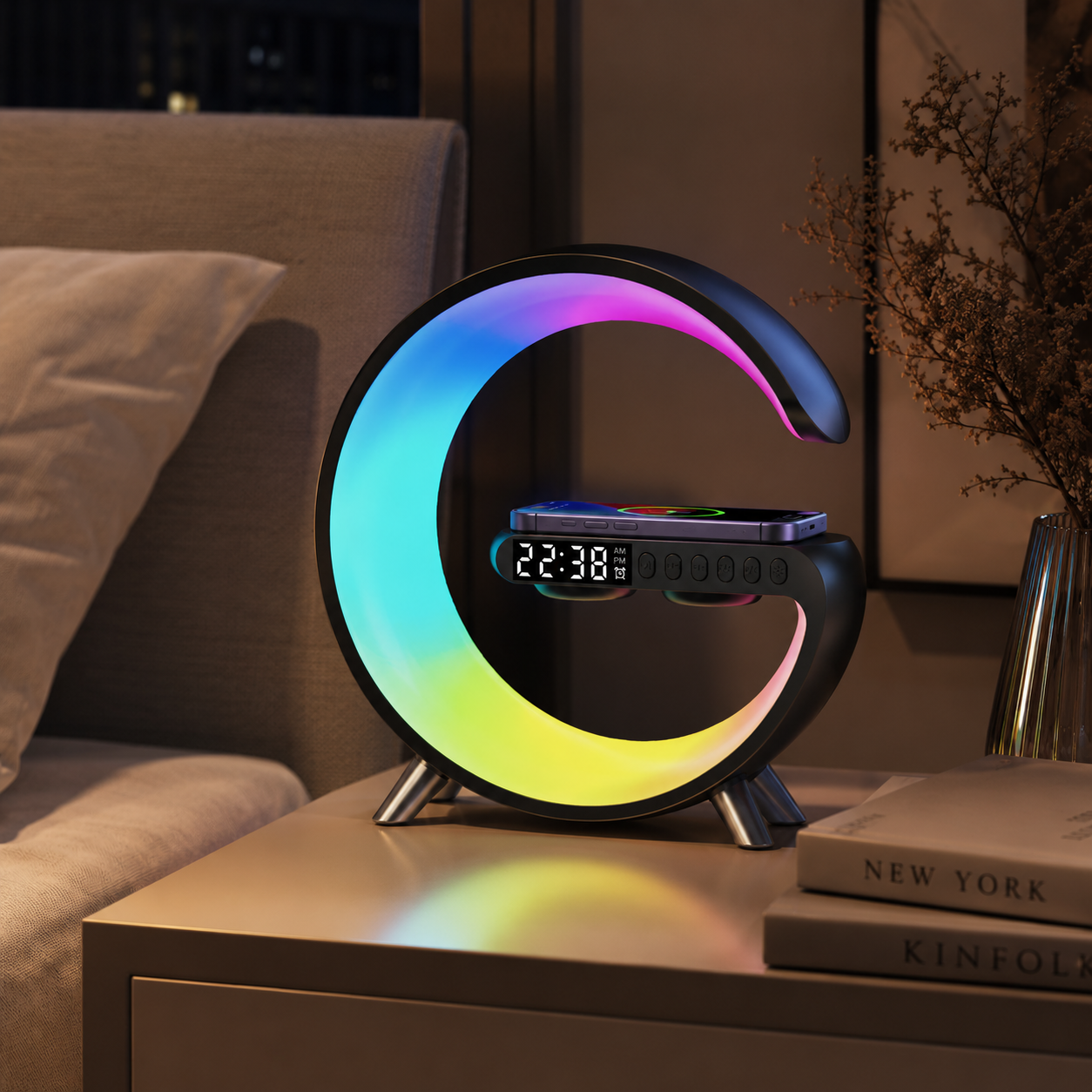 HaloCharge Smart Bedside Hub