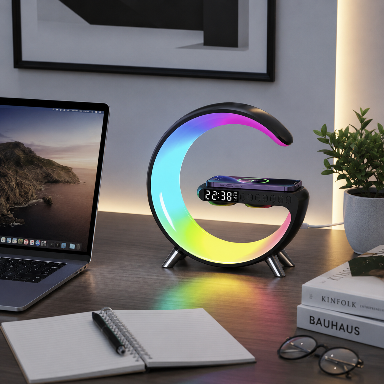 HaloCharge Smart Bedside Hub